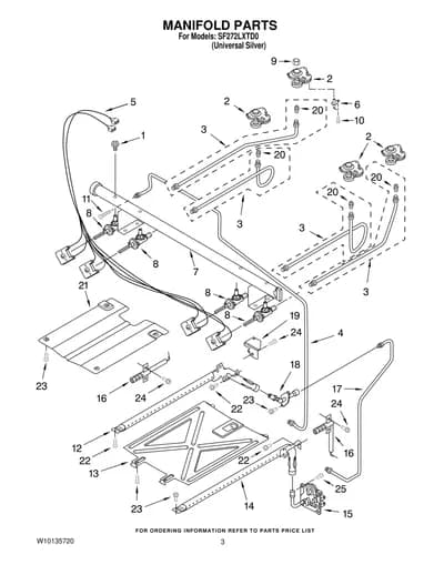 MANIFOLD PARTS