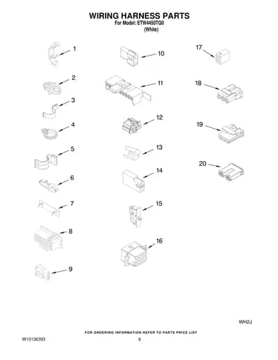 WIRING HARNESS PARTS
