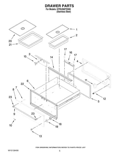 DRAWER PARTS