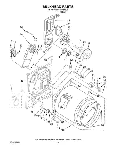 BULKHEAD PARTS