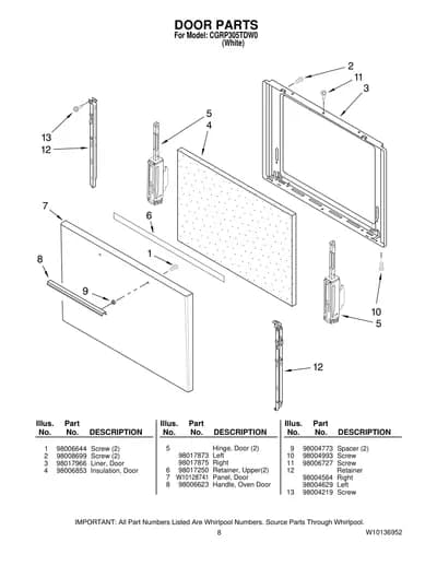 DOOR PARTS