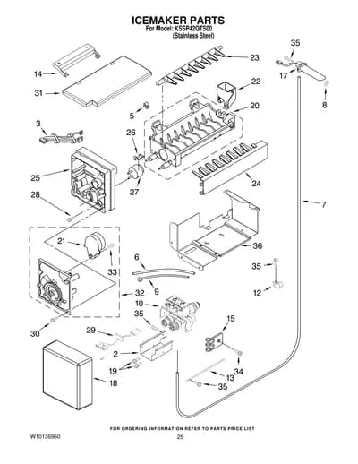 ICEMAKER PARTS