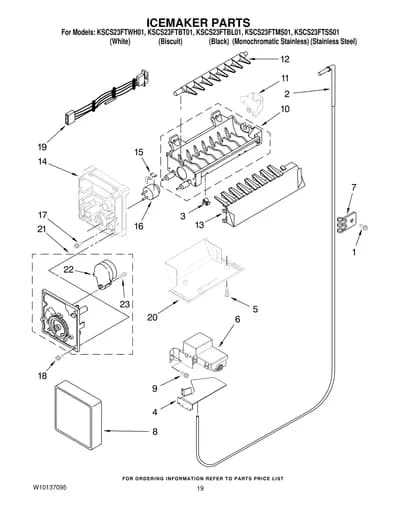 ICEMAKER PARTS