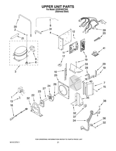 UPPER UNIT PARTS