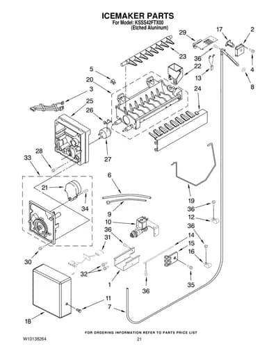 ICEMAKER PARTS