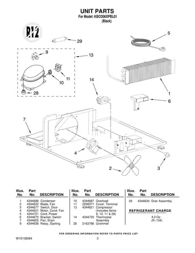 UNIT PARTS