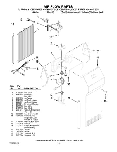 AIR FLOW PARTS