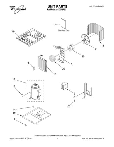 UNIT PARTS
