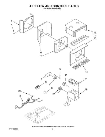 AIR FLOW AND CONTROL PARTS