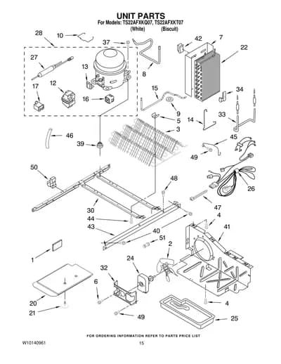 UNIT PARTS