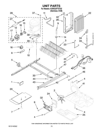 UNIT PARTS