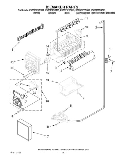 ICEMAKER PARTS