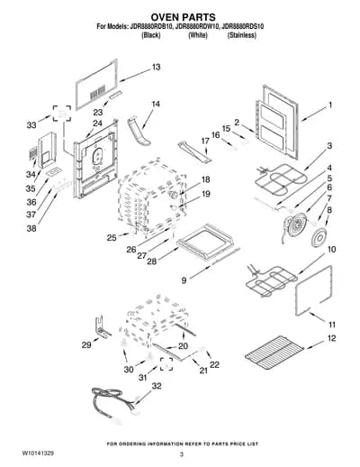 OVEN PARTS