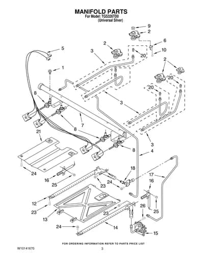 MANIFOLD PARTS