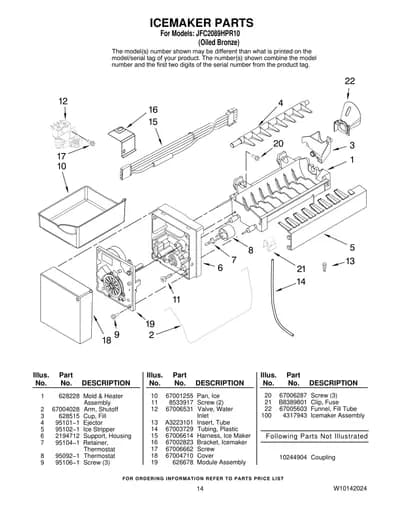 ICEMAKER PARTS