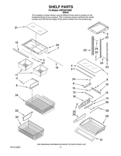 SHELF PARTS