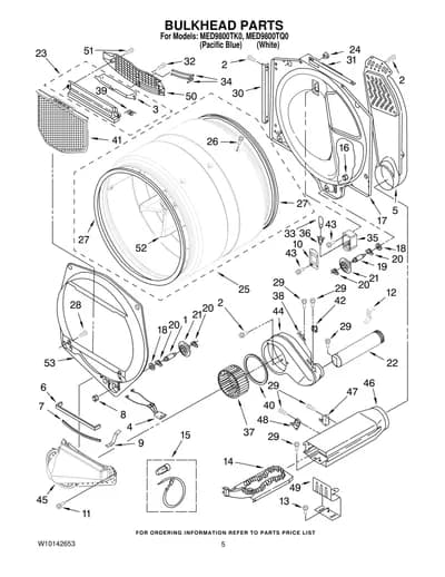 BULKHEAD PARTS