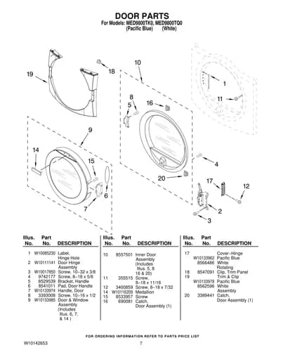 DOOR PARTS