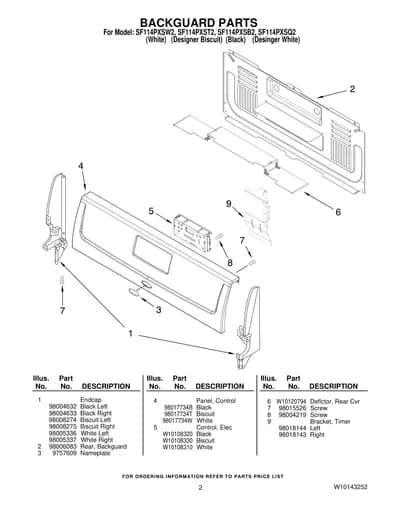 BACKGUARD PARTS
