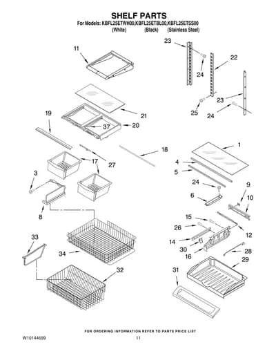 SHELF PARTS