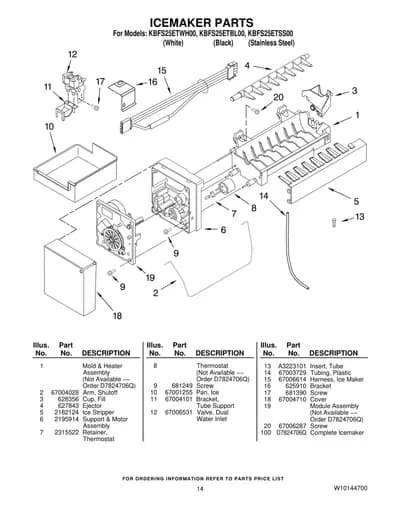 ICEMAKER PARTS