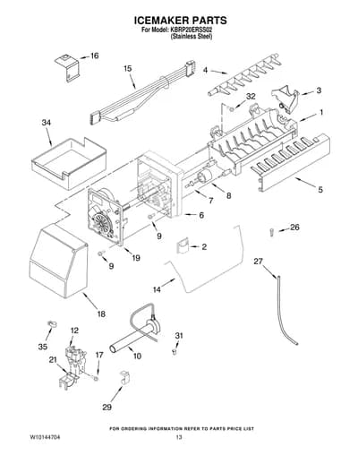 ICEMAKER PARTS