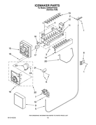 ICEMAKER PARTS