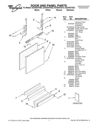 DOOR AND PANEL PARTS