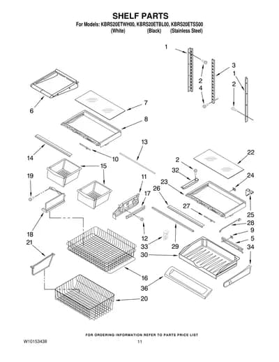 SHELF PARTS