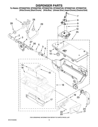 DISPENSER PARTS