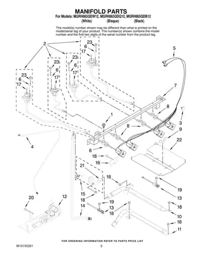 MANIFOLD PARTS