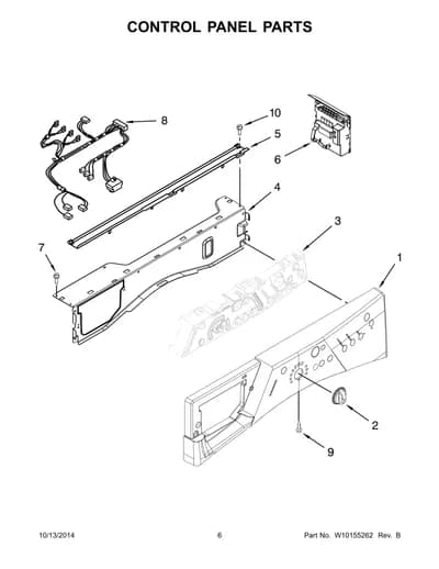 CONTROL PANEL PARTS