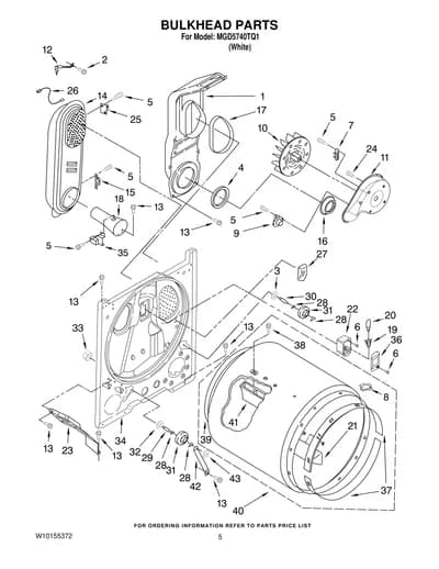 BULKHEAD PARTS