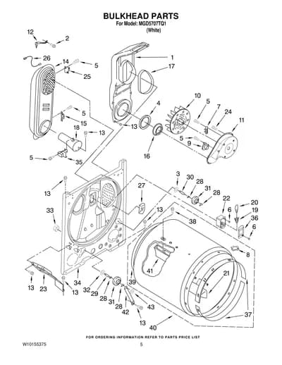 BULKHEAD PARTS