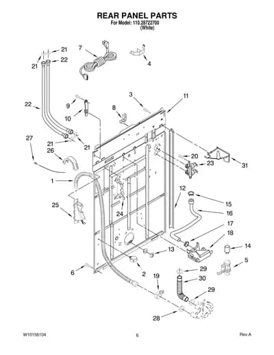 REAR PANEL PARTS