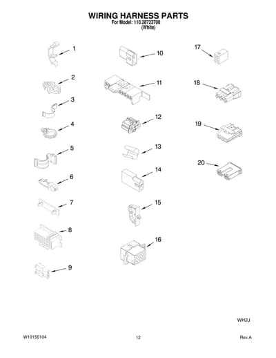 WIRING HARNESS PARTS