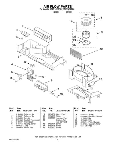 AIR FLOW PARTS