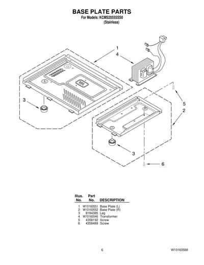 BASE PLATE PARTS