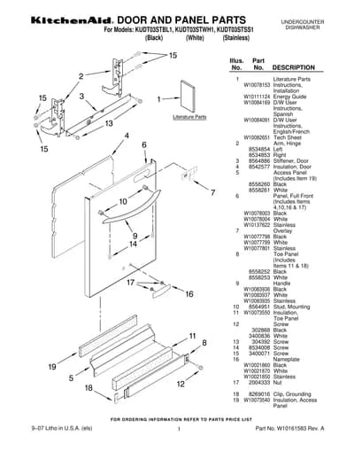 DOOR AND PANEL PARTS