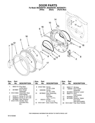 DOOR PARTS