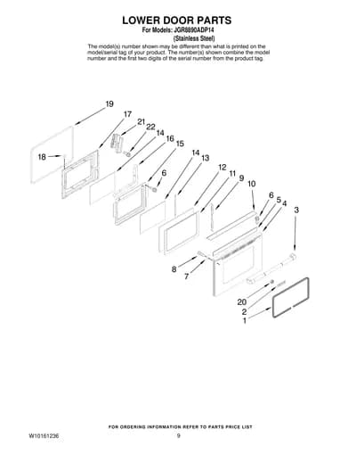 LOWER DOOR PARTS