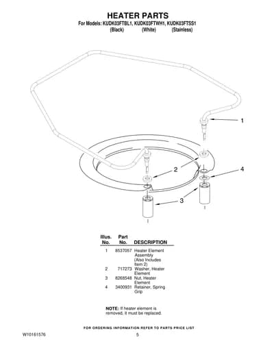 HEATER PARTS