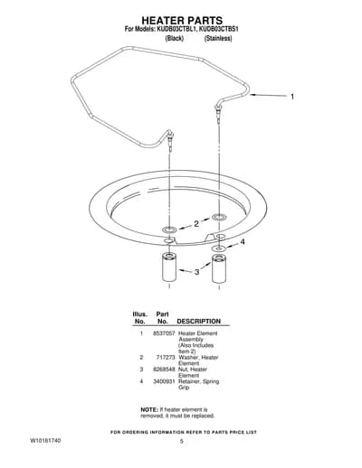 HEATER PARTS