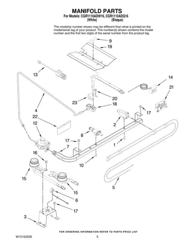 MANIFOLD PARTS