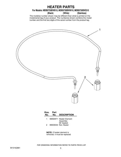 HEATER PARTS