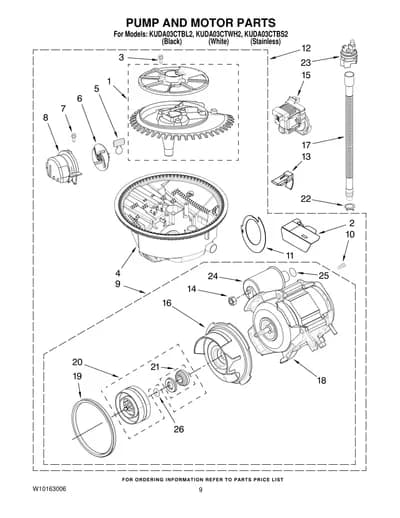 PUMP AND MOTOR PARTS