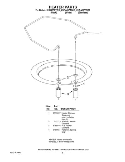 HEATER PARTS