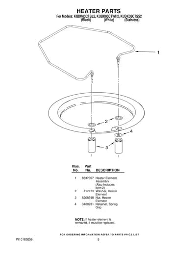HEATER PARTS