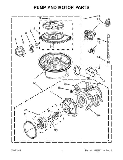 PUMP AND MOTOR PARTS