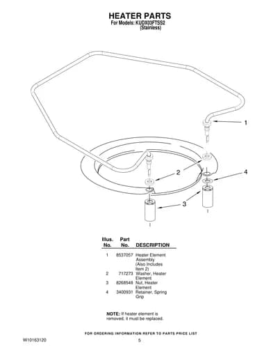 HEATER PARTS